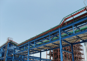 阳煤集团深州化工有限公司乙二醇技术改造项目SMC梯式电缆桥架安装