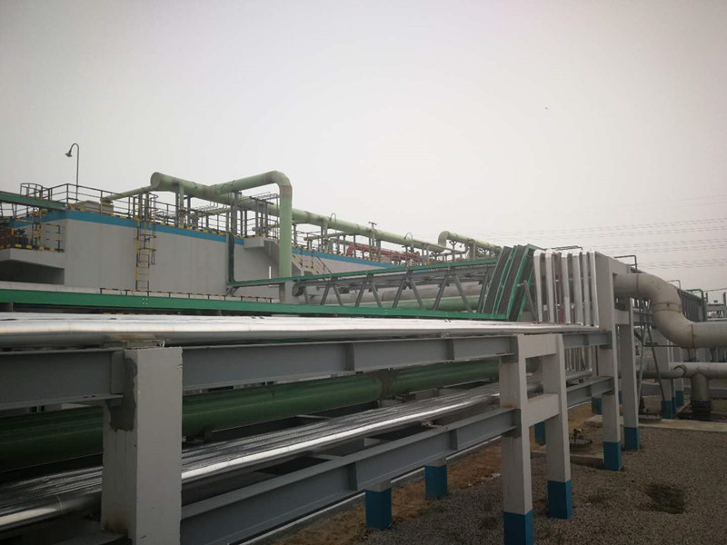 唐山三友远达有限公司20万吨/年粘胶短纤维项目SMC电缆桥架安装